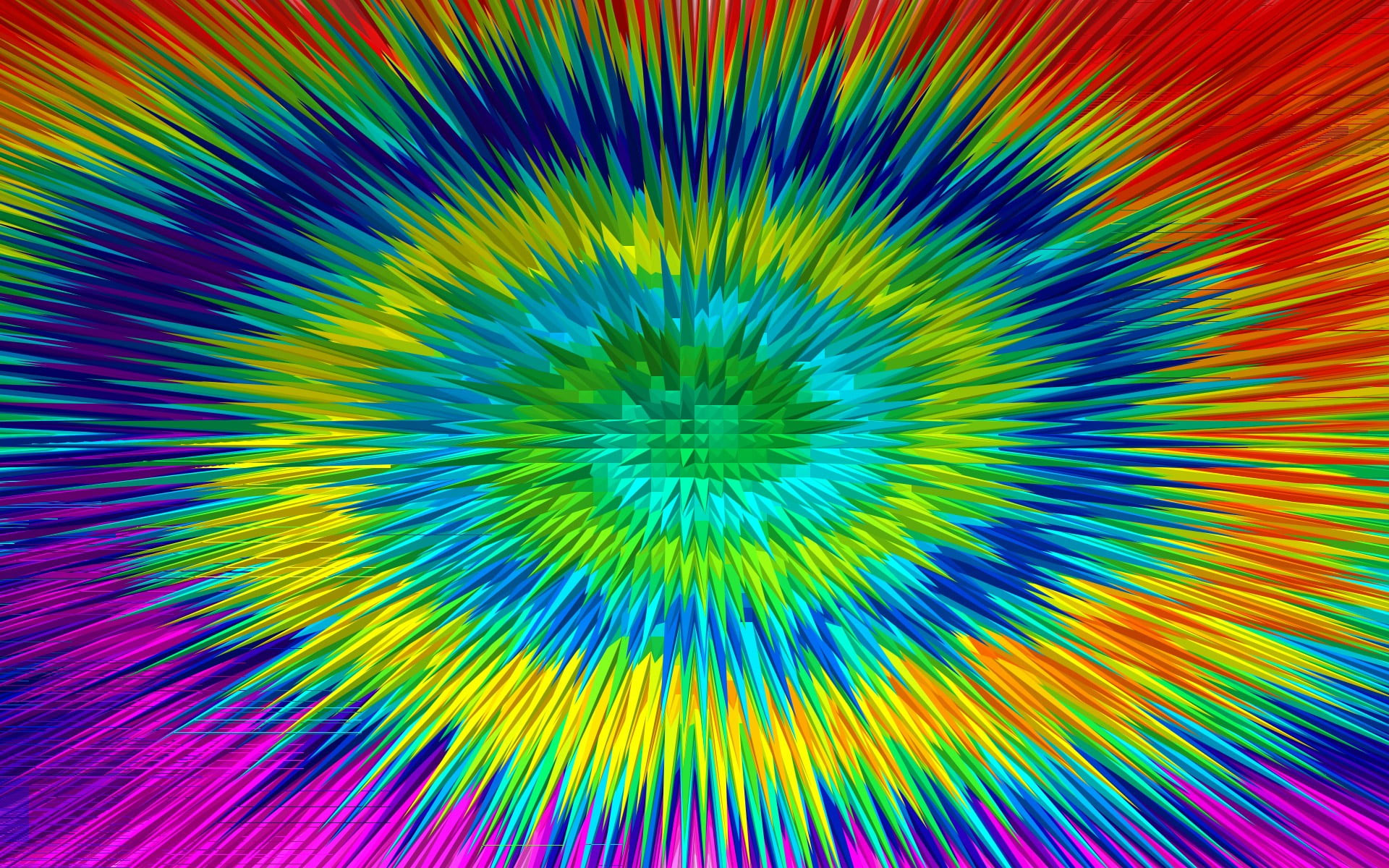 Wallpaper Blue, Yellow, And Red Tie Dye Shirt, Abstract