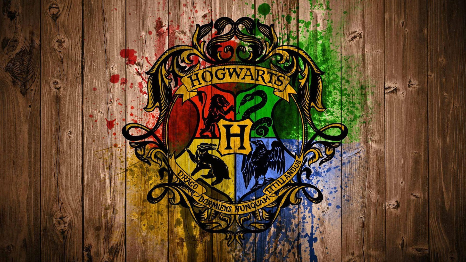 Wallpaper Hogwarts, Slytherin