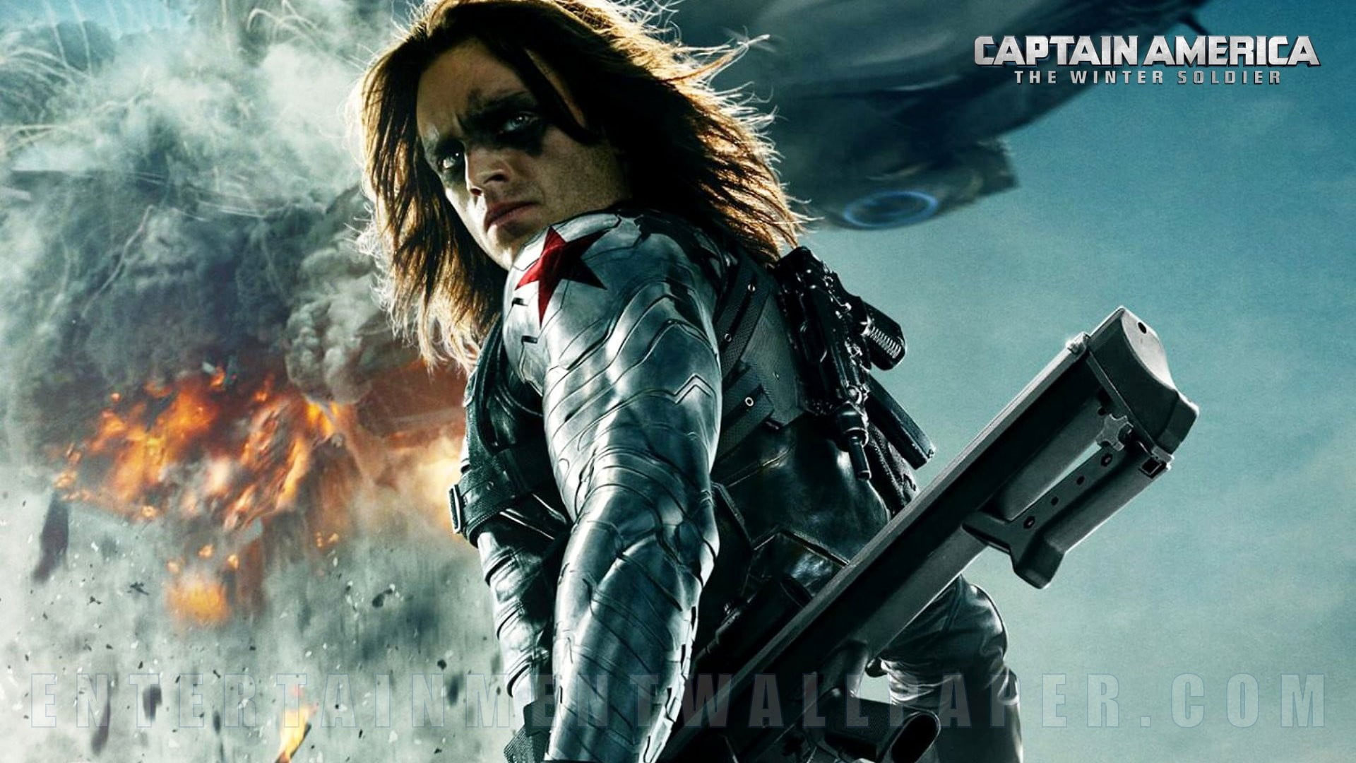 Wallpaper Captain America Bucky Barnes
