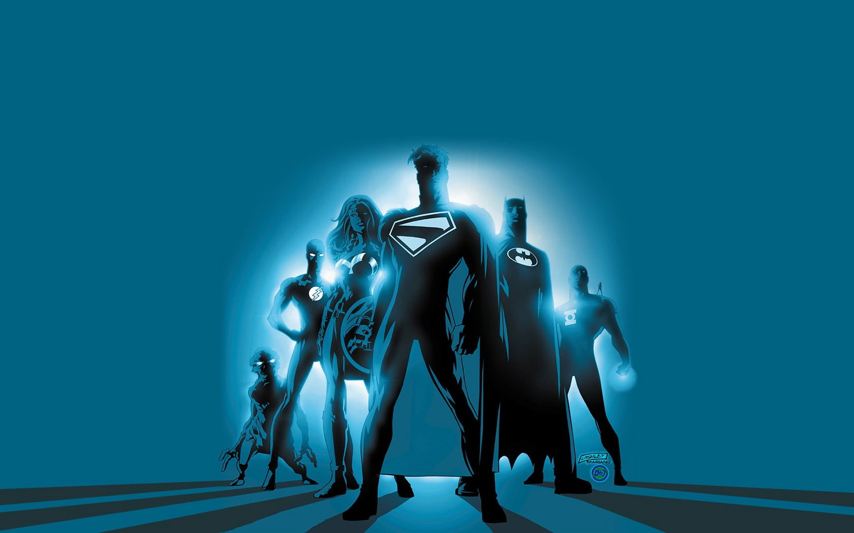 Dc Comic Superheroes Digital Wallpaper, Justice