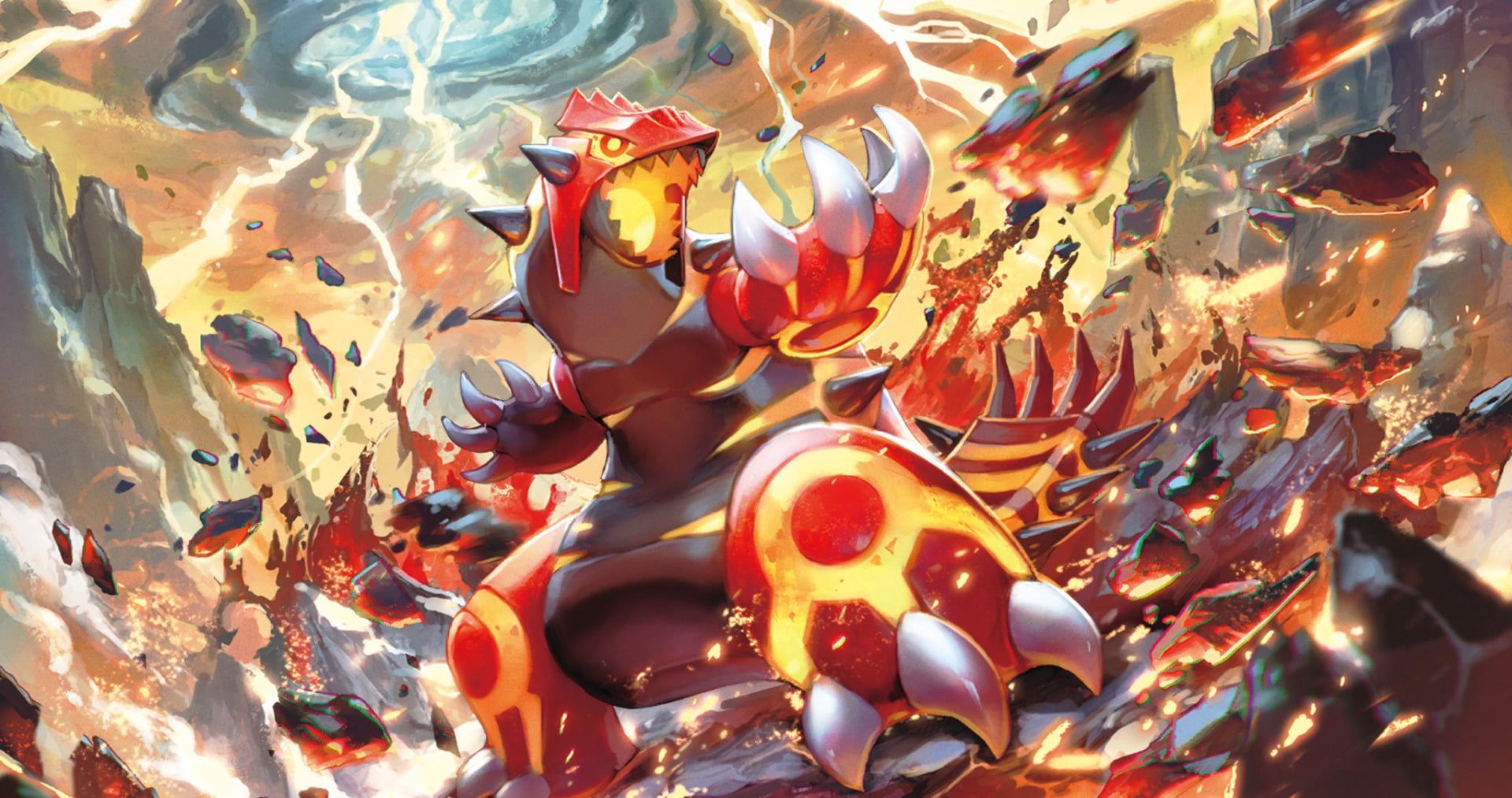 Fire Type Pokemon Digital Wallpaper, Pokémon