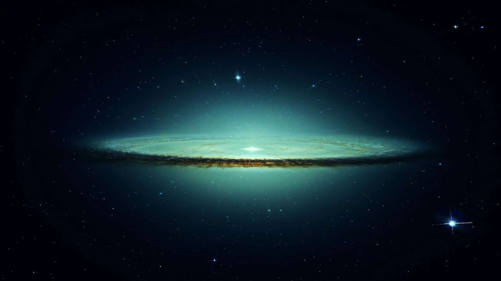 Galaxy Wallpaper, Stars, Space, Sombrero Galaxy