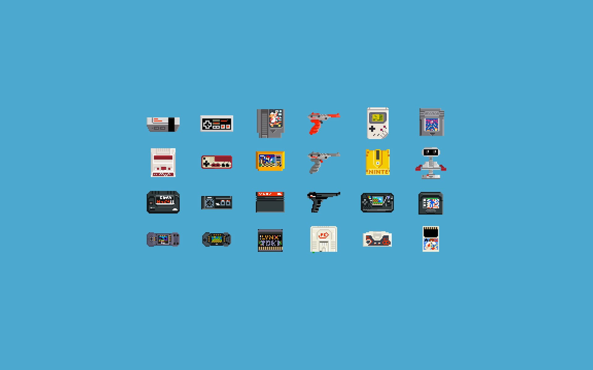 Wallpaper Game Consoles Clip Art, Video Games, Pixel Art