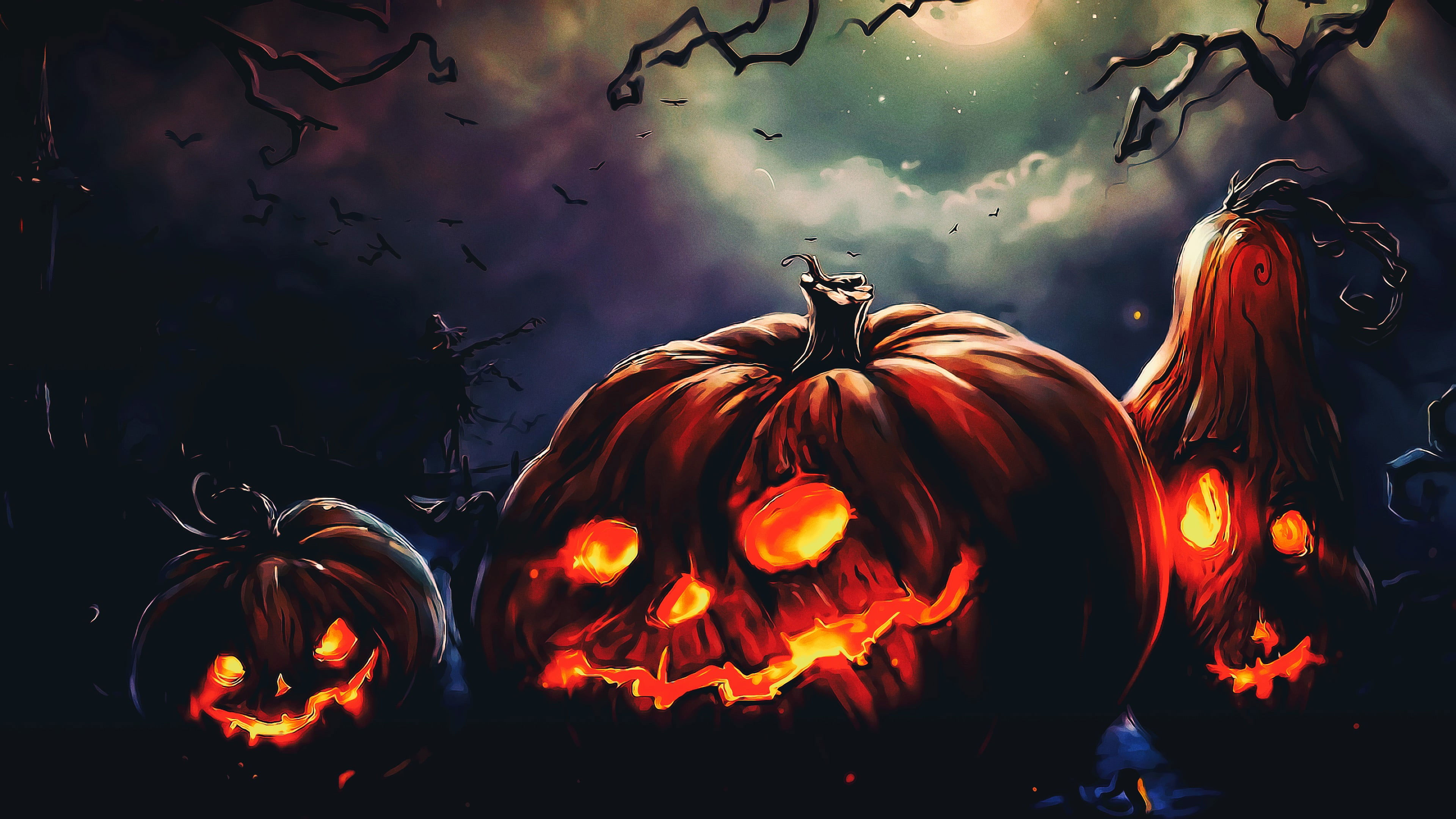 Jack O Lantern Wallpaper, Halloween, Terror, Halloween, Holidays