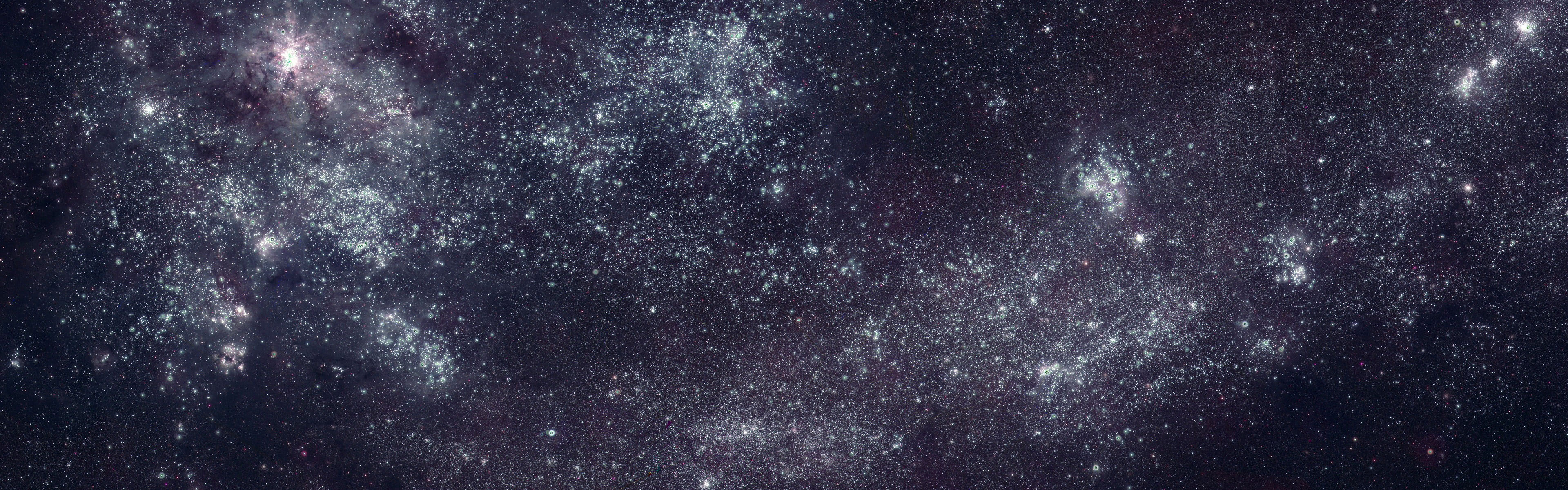 Wallpaper Milky Way Illustration, Large Magellanic Cloud, Large Magellanic Cloud, Space