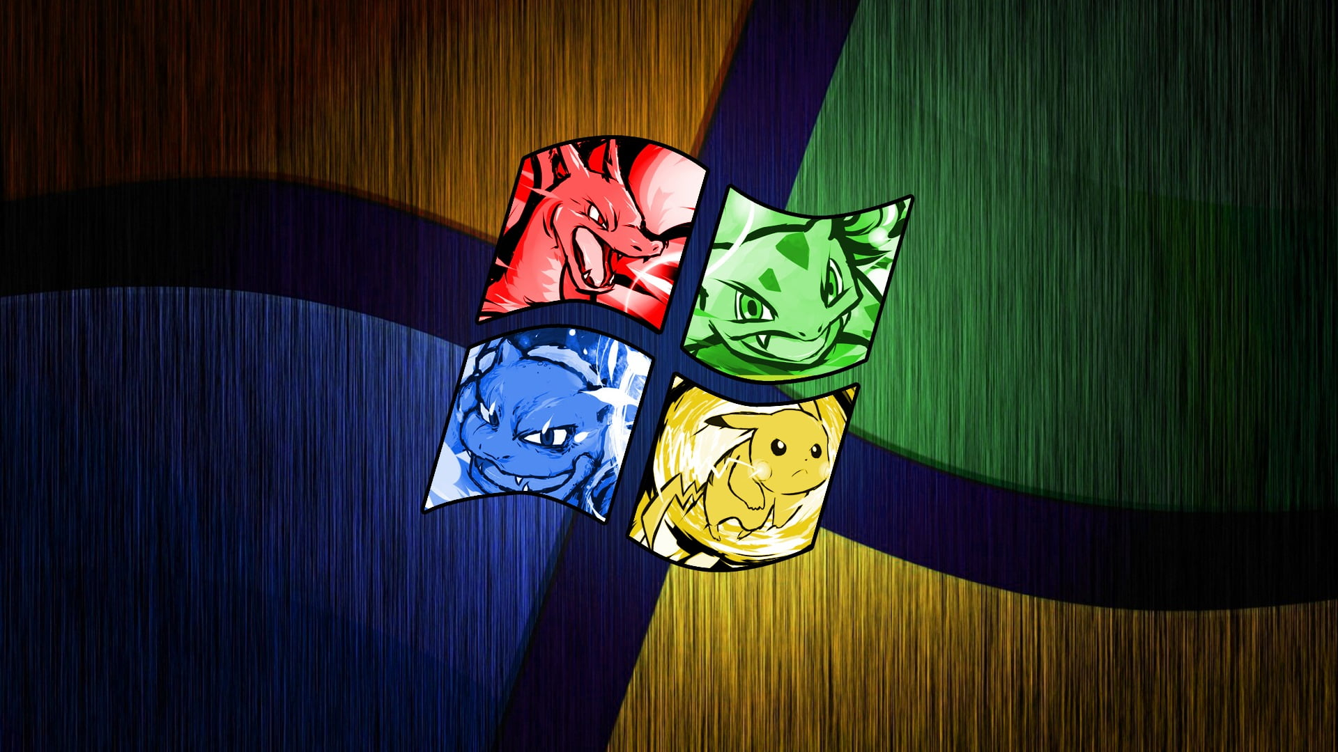 Wallpaper Pokemon Character Illustration, Pokémon, Microsoft