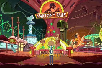 Wallpaper Rick & Morty Anatomy Park Television