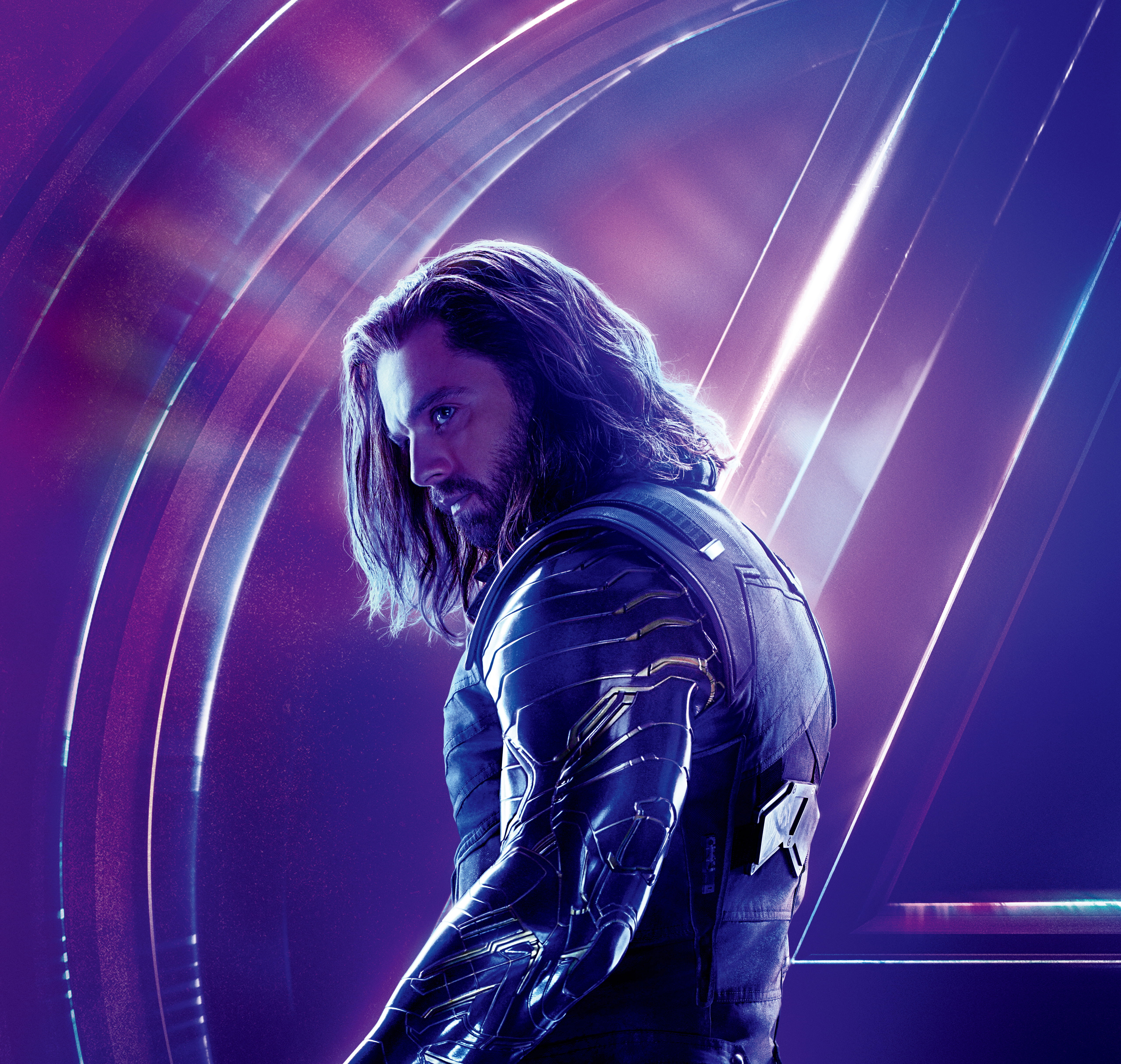 Wallpaper Sebastian Stan As Bucky Barnes, Avengers Infinity, Avengers Infinity, Movies