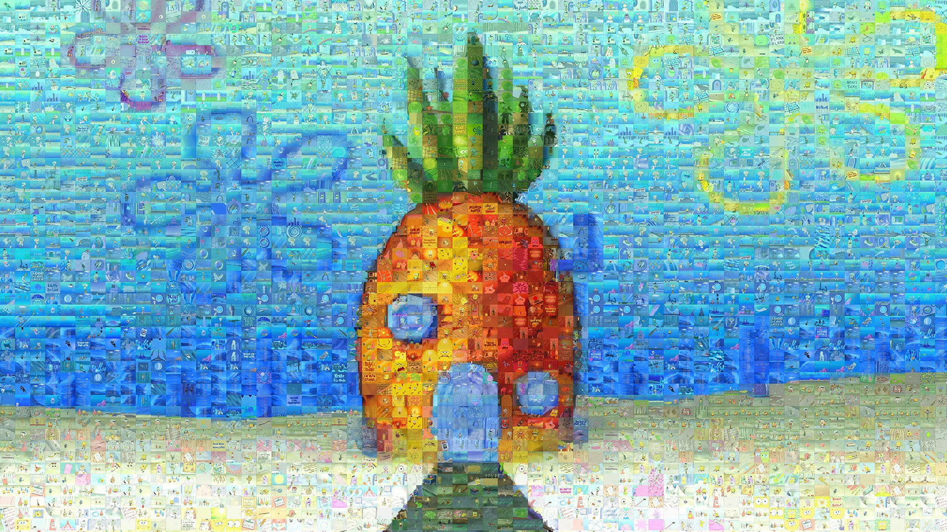 Wallpaper Spongebob Squarepants, Pineapple