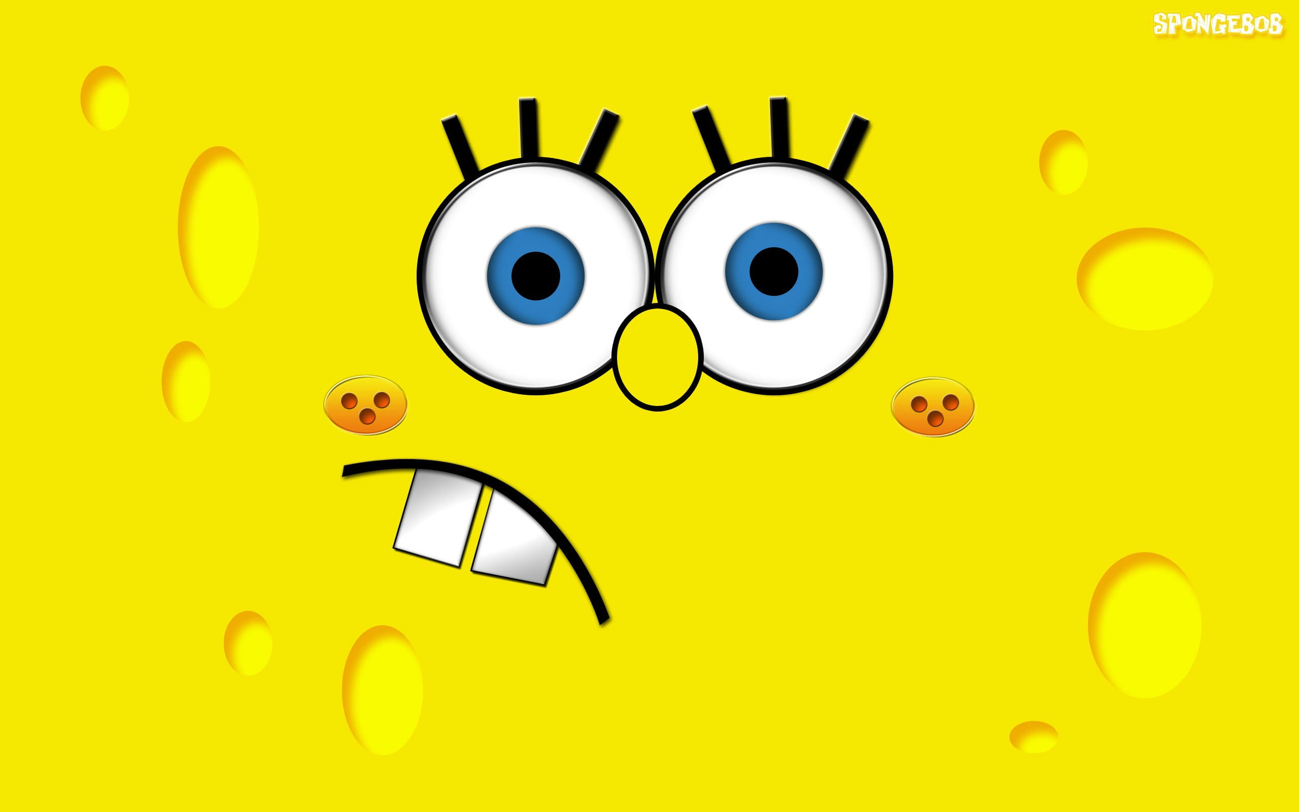 Wallpaper Spongebob Squarepants Ilustration, Yellow, Mug