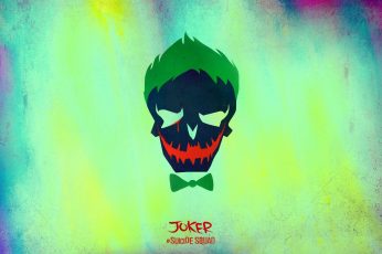Wallpaper Suicide Squad The Joker Logo, Art And Craft