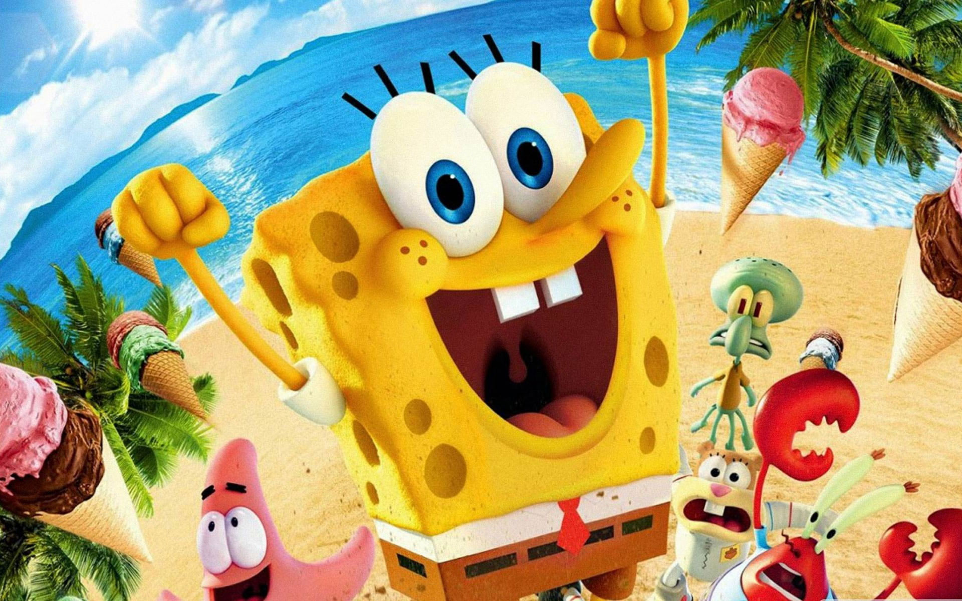 Wallpaper The Spongebob Movie Sponge Out Of Water Hd