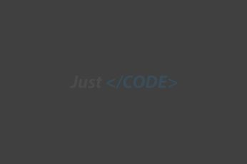 Coding Wallpaper, Just Code
