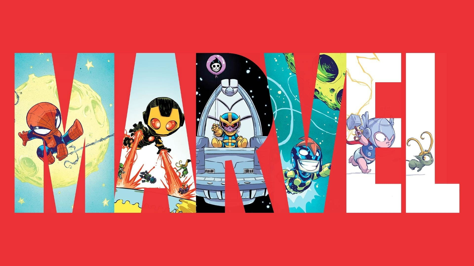Wallpaper Comics, Marvel Comics, Iron Man, Logo, Loki