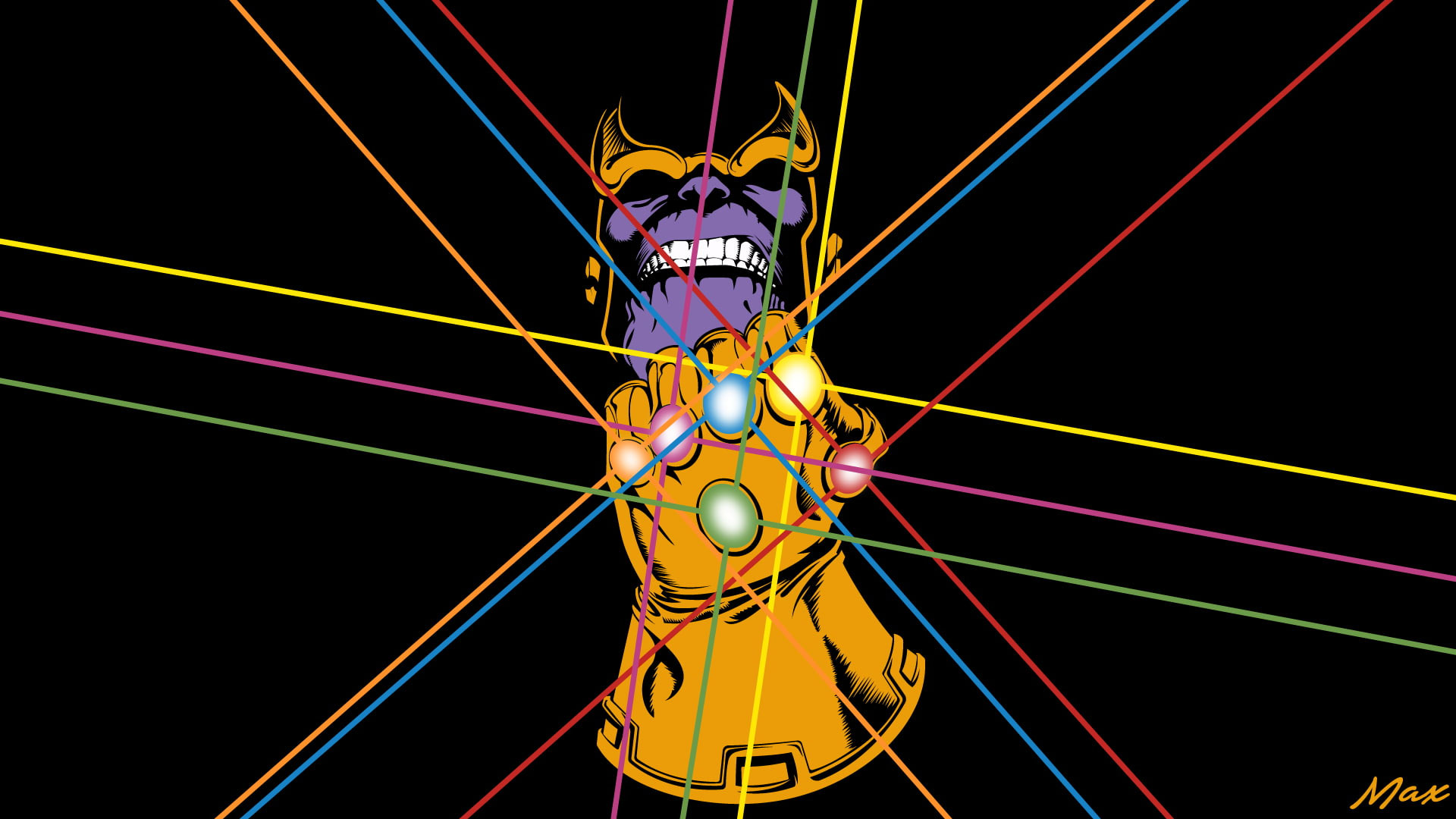 Wallpaper Comics, Thanos, Infinity Gauntlet