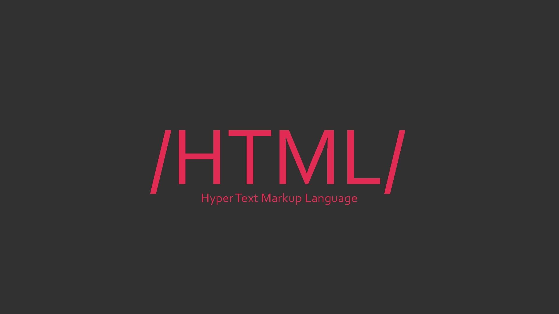 Wallpaper Html Logo, Code, Web Development, Text