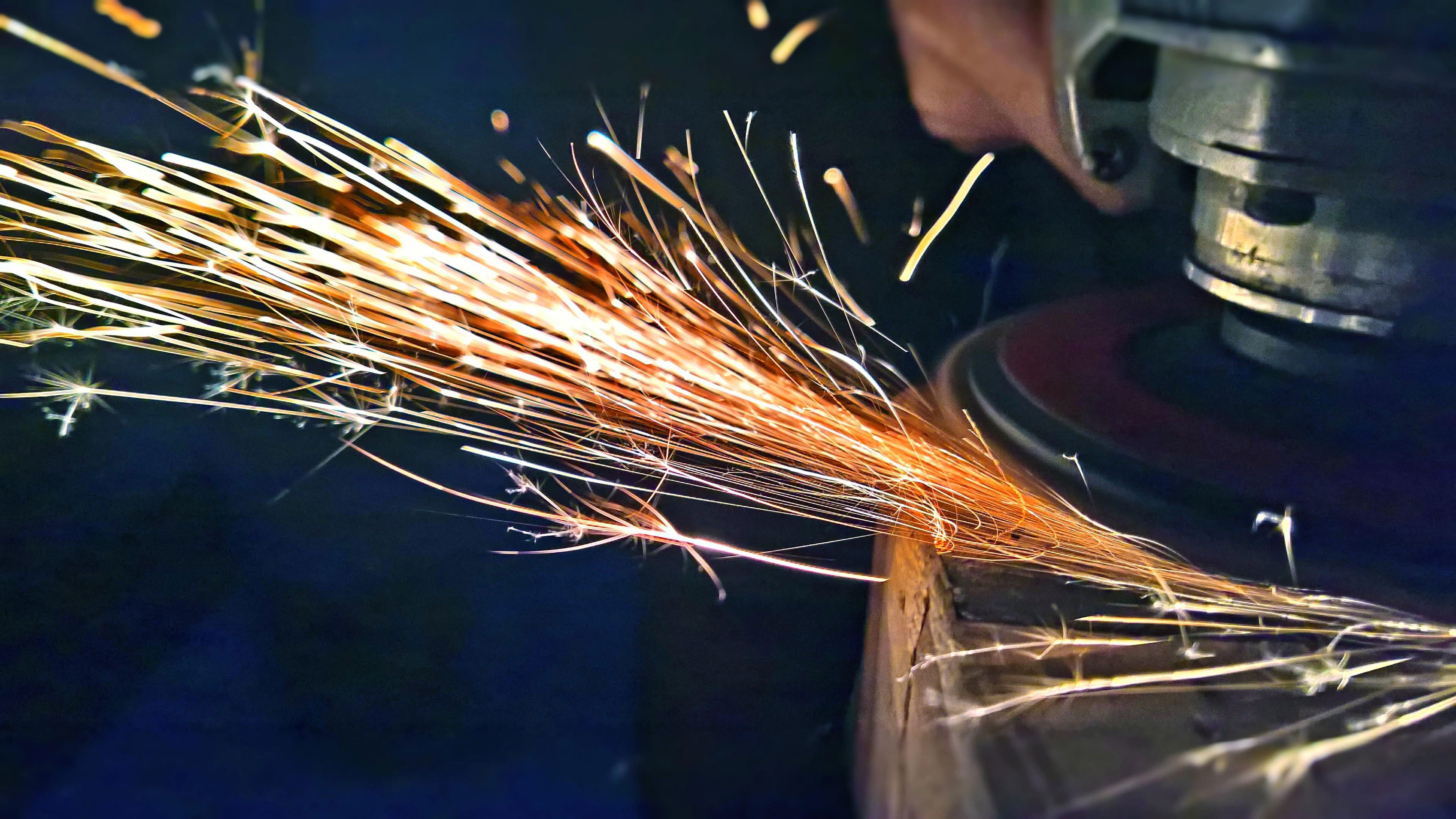 Wallpaper Light, Welding, Sparks, Motion, One Person, Worker, Welding, Other