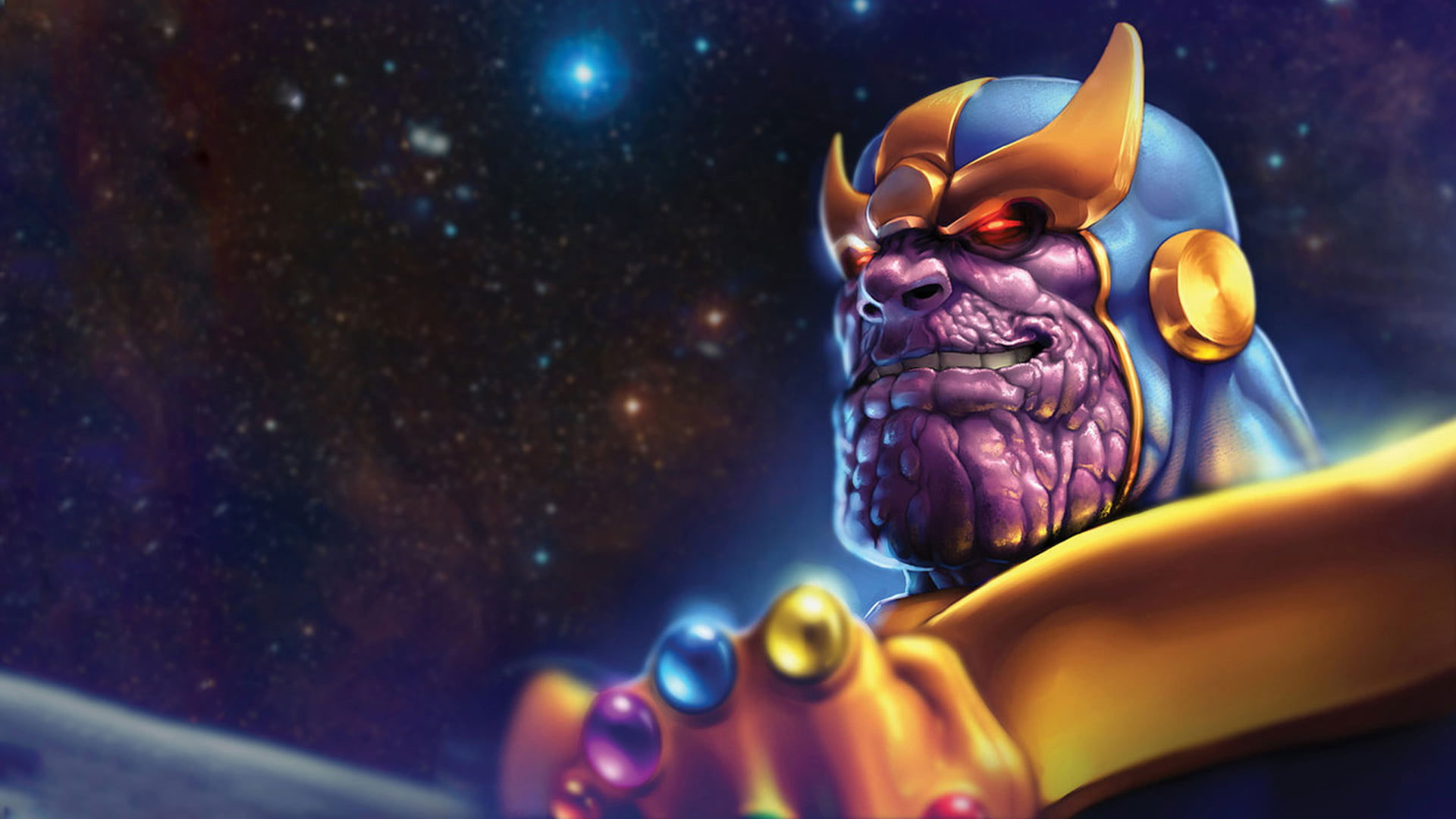 Marvel Thanos Wallpaper, Marvel Comics, Villains