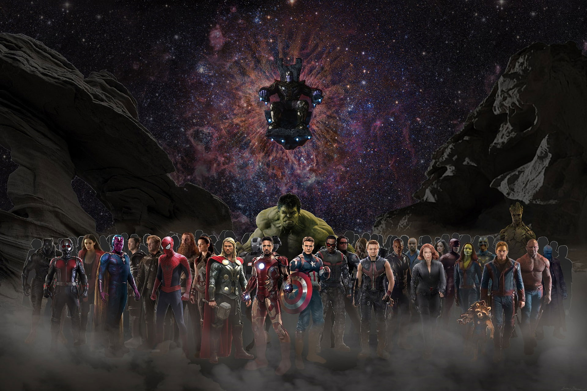 Wallpaper Movie, Avengers Infinity War, Ant Man