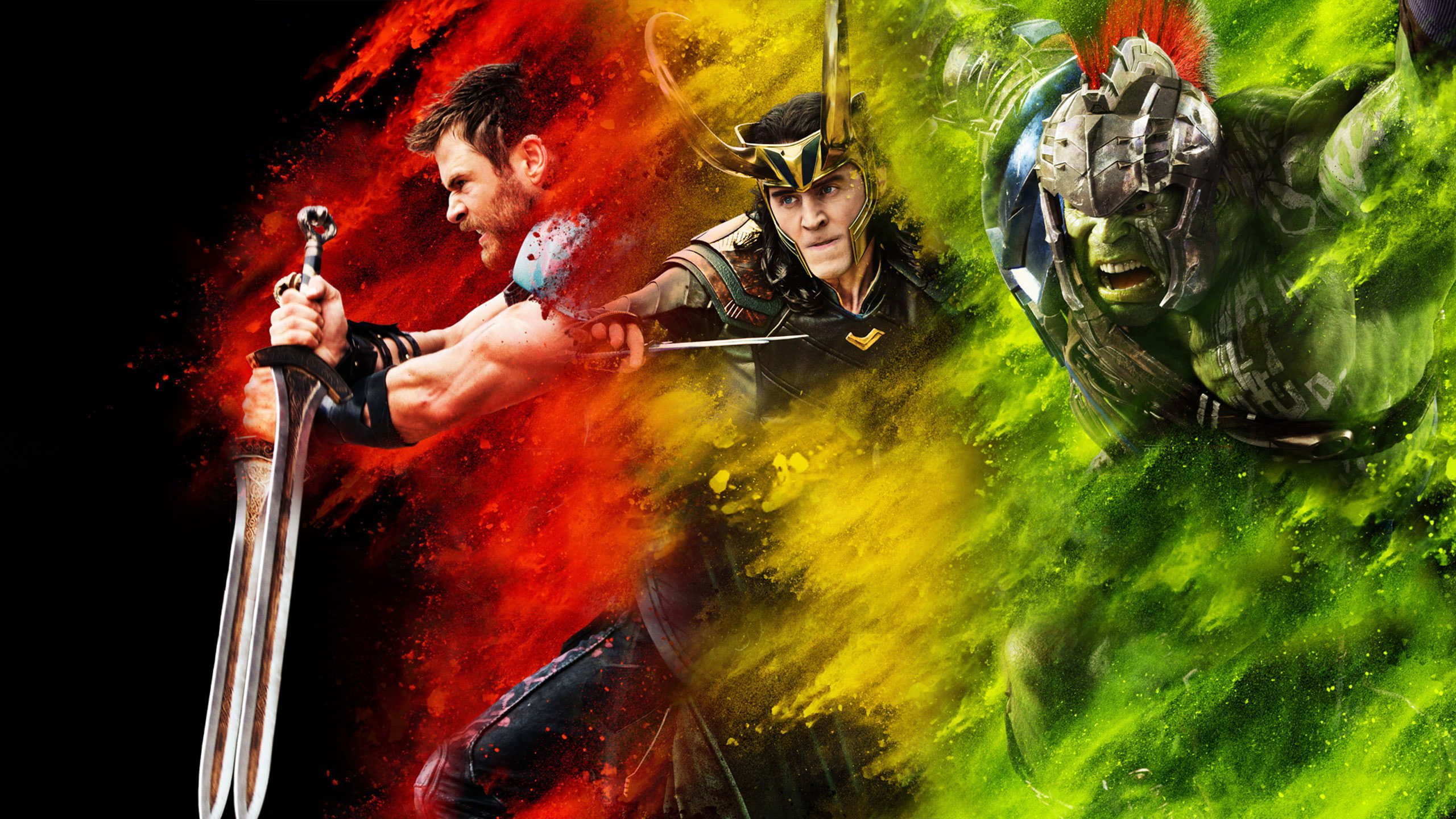 Wallpaper Movie, Thor Ragnarok, Chris Hemsworth, Hulk