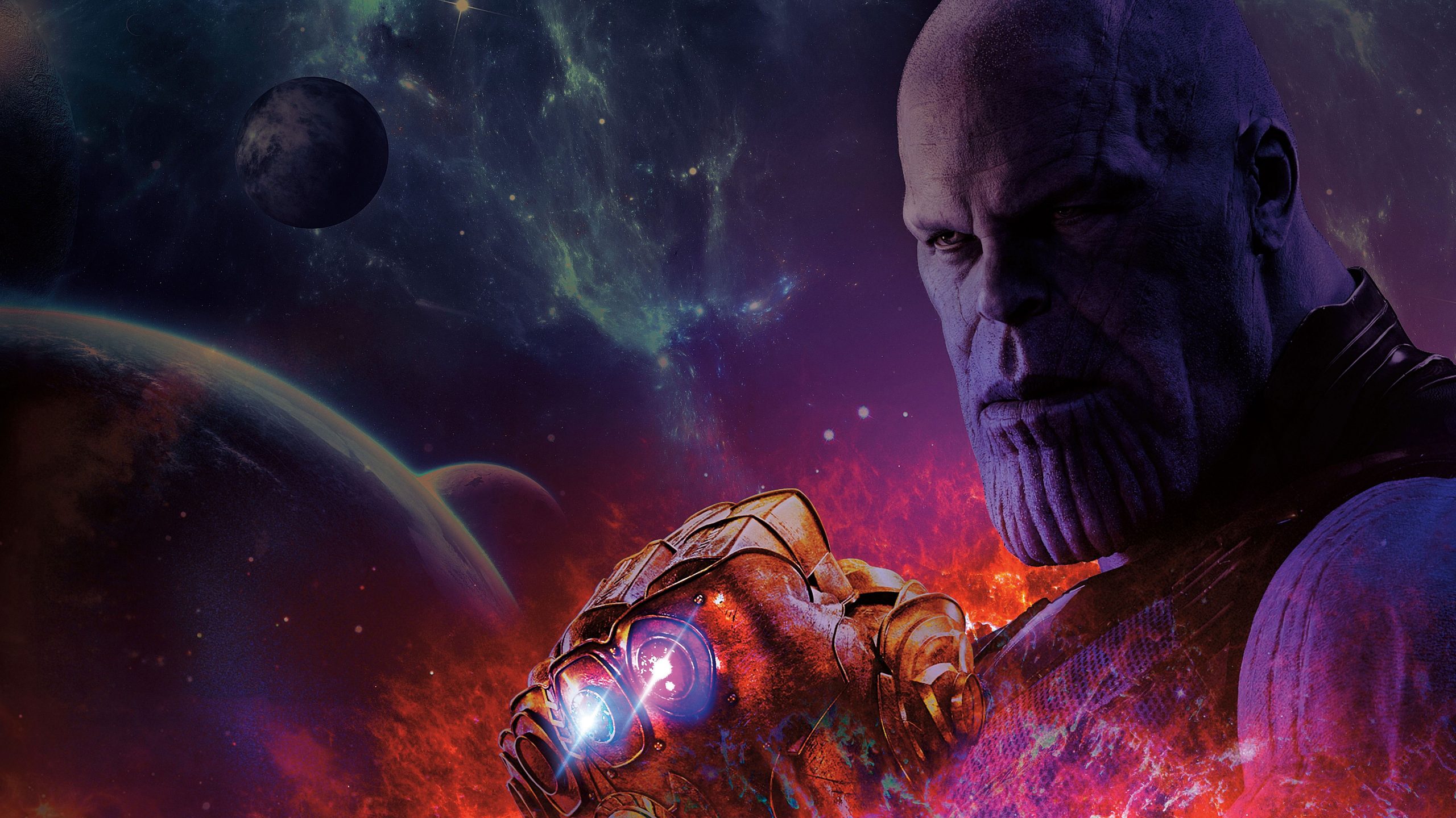 Wallpaper Thanos, Avengers Infinity War, Movies, Marvel