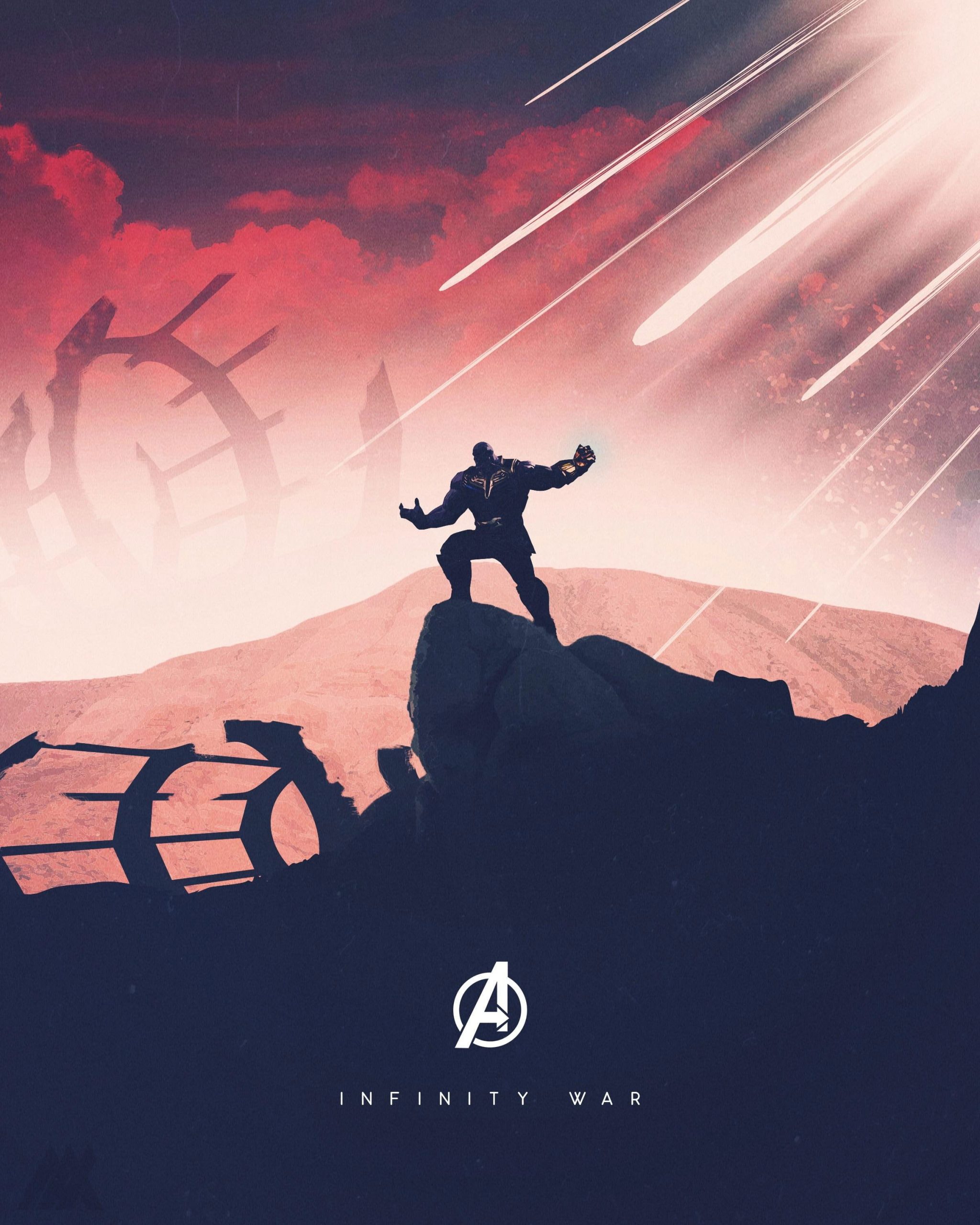Wallpaper Thanos, Titian, Immortal, Avengers Infinity War