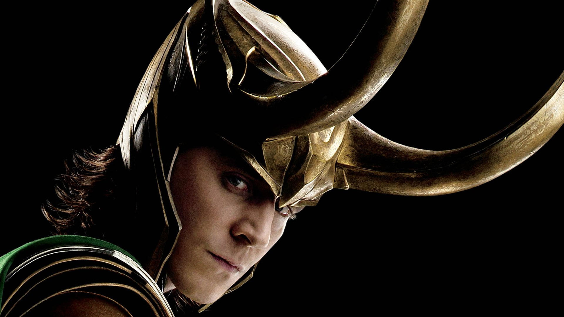 Wallpaper Thor, Loki, Tom Hiddleston, Studio Shot, Black