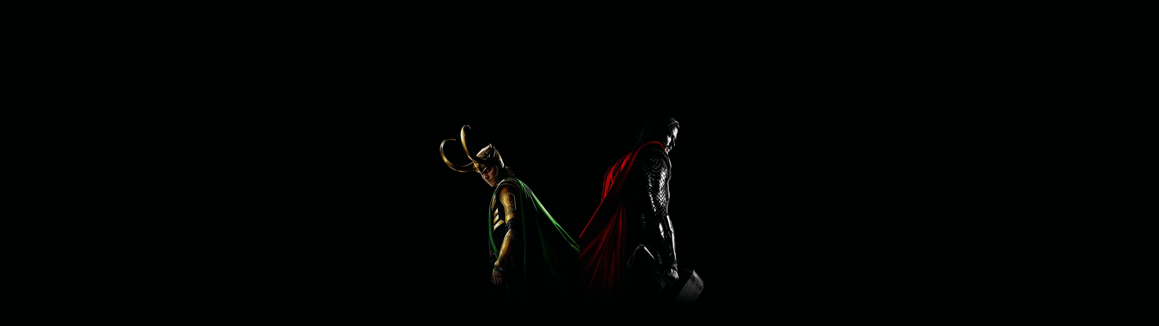 Wallpaper Thor Ragnarok, Loki, Dual Display, Multiple, Loki, Movies