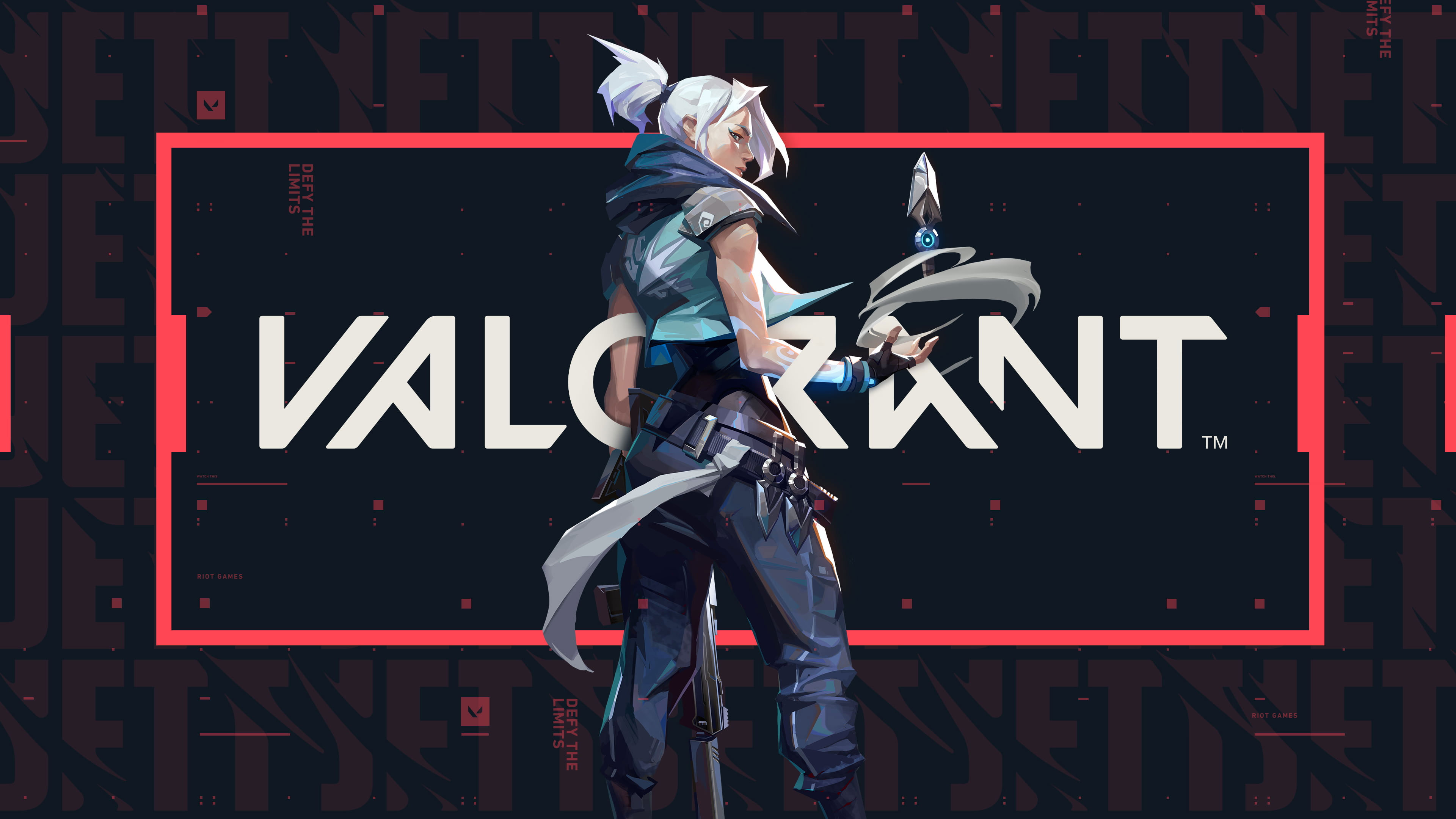 Wallpaper Valorant, Jett Valorant, Riot Games, Jett Valorant, Game