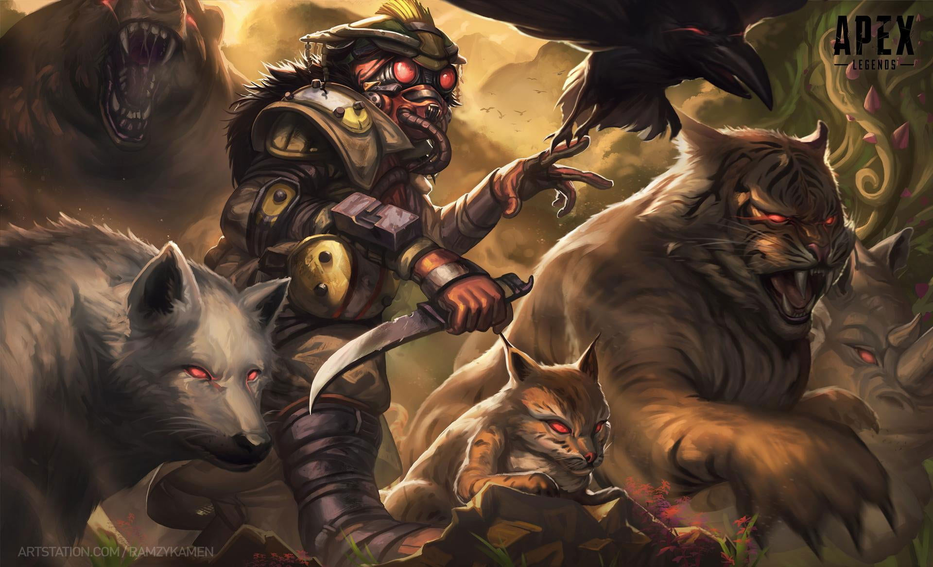 Wallpaper Video Game, Apex Legends, Bloodhound Apex Legends