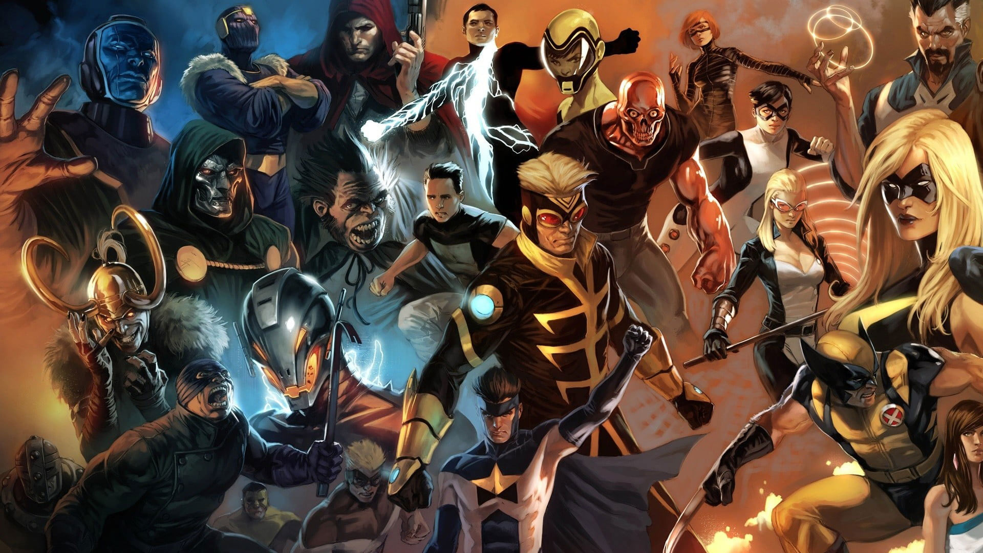 Wolverine Wallpaper, Marvel Comics, Loki