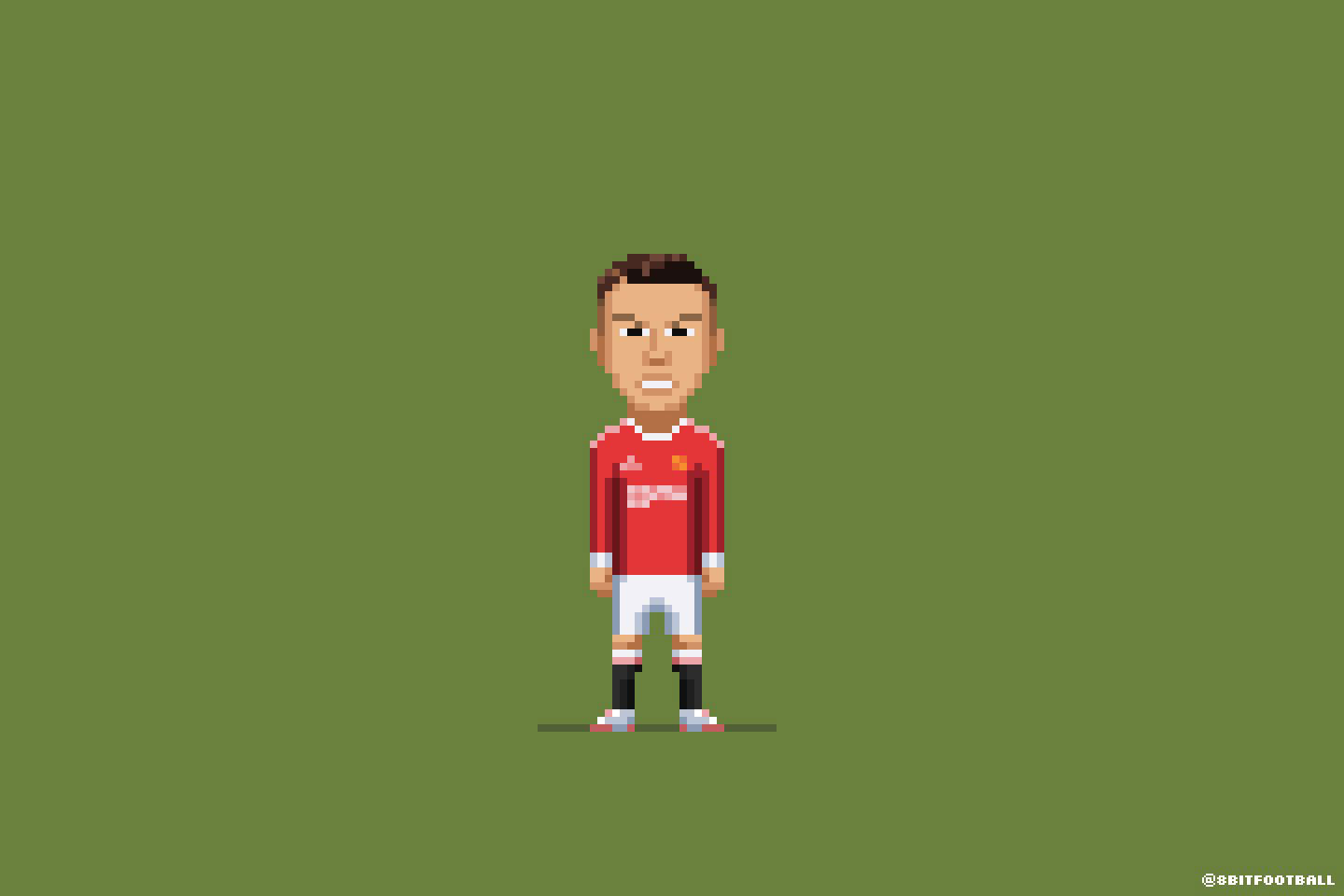Cristiano Ronaldo Man 2021 Wallpaper Pixel Art