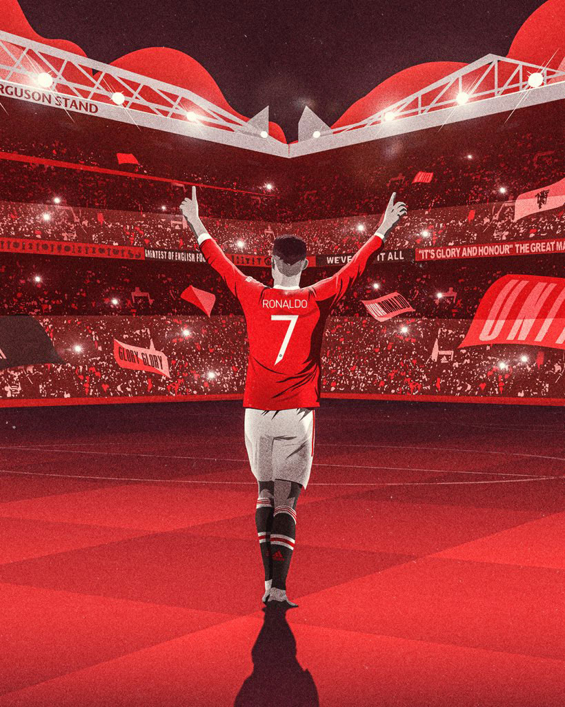 Ronaldo Manchester United Wallpaper - Wallpaperforu