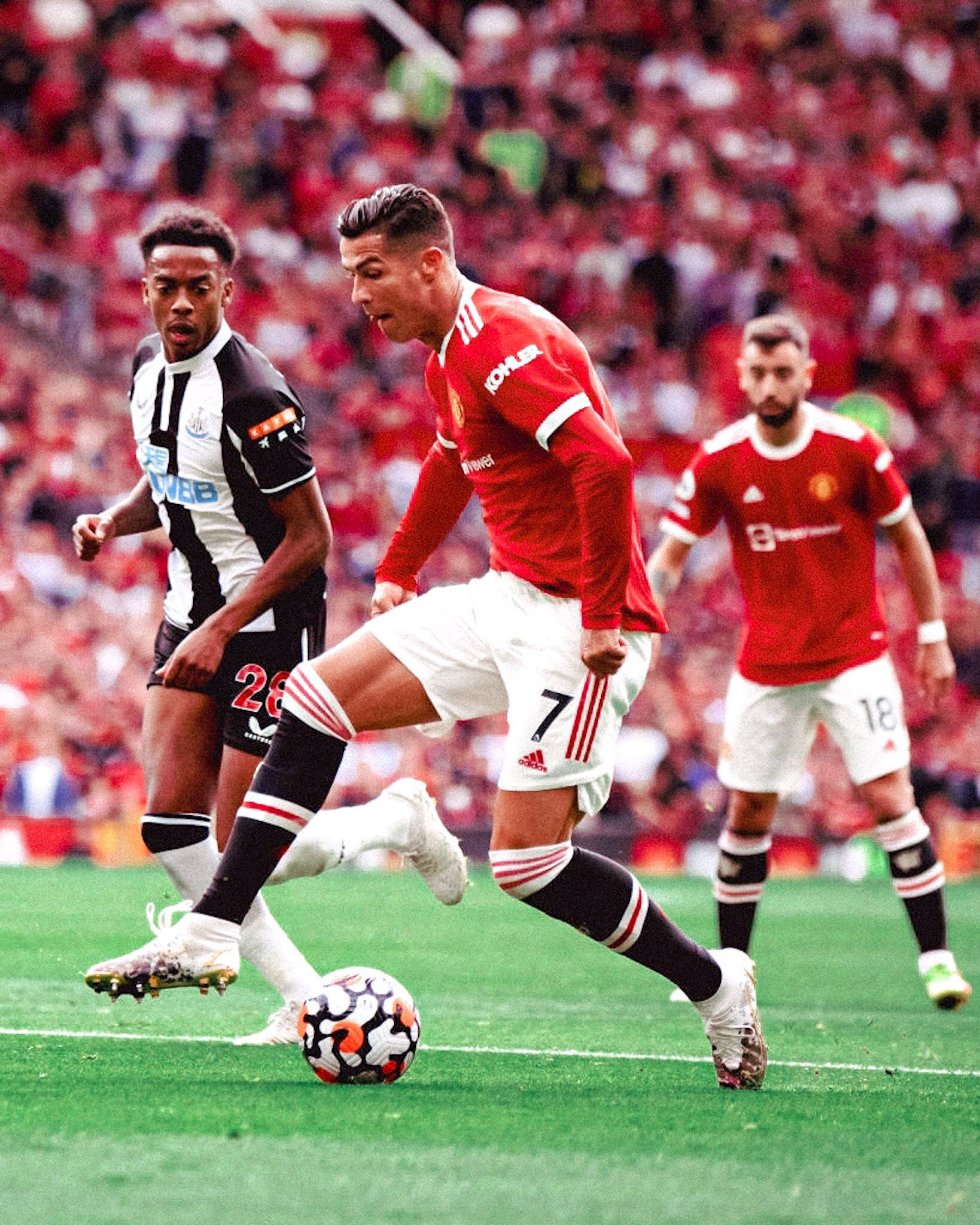 Cristiano Ronaldo Manchester United 2021 Wallpaper