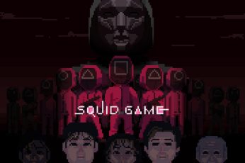 Squid Game Wallpaper Pixel Art