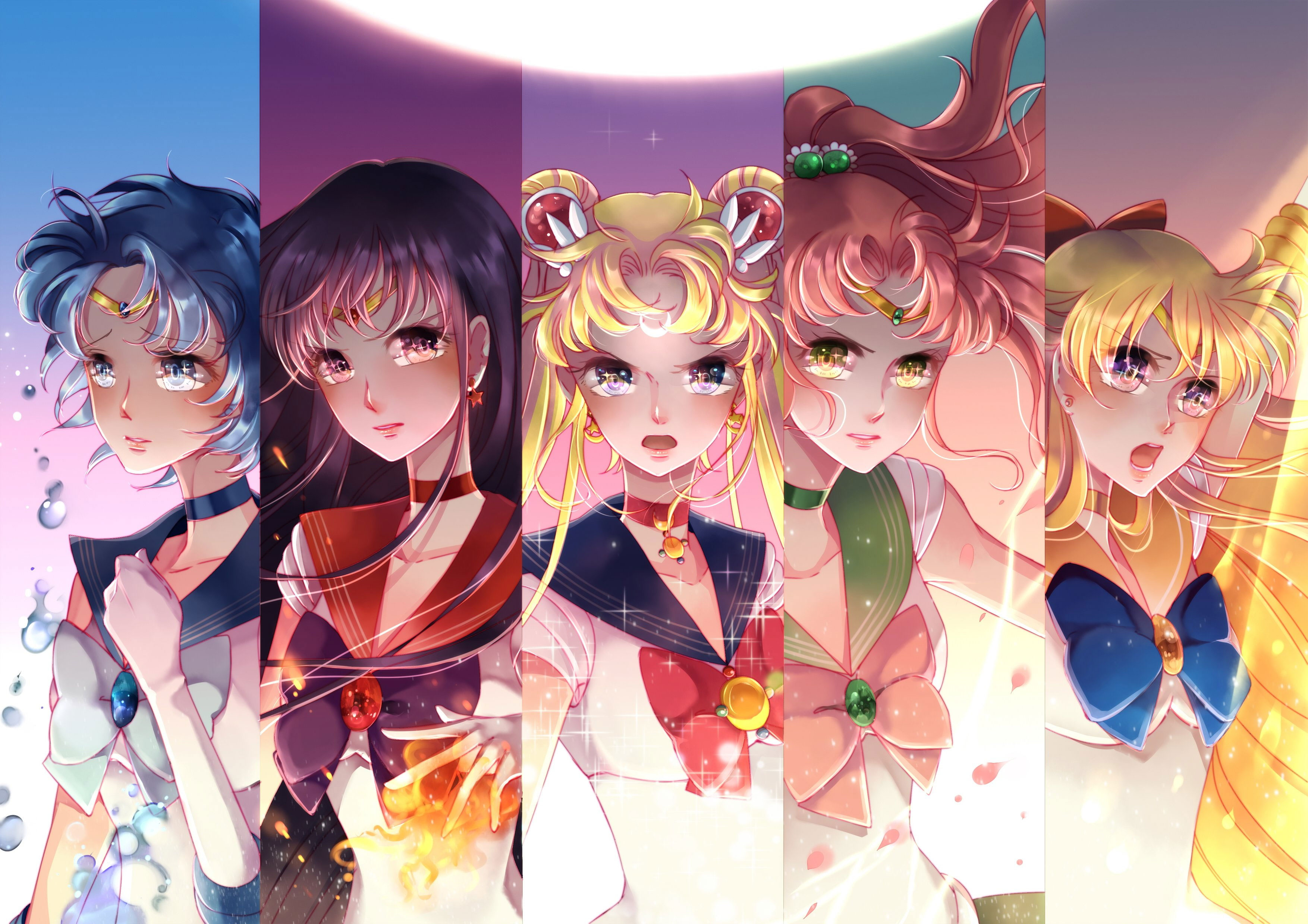 Wallpaper Aino, Bishoujo, Jupiter, Minako, Moon, Sailor, Sailor Moon, Anime