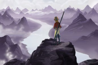Wallpaper Anime, Avatar The Last Airbender, Mountain
