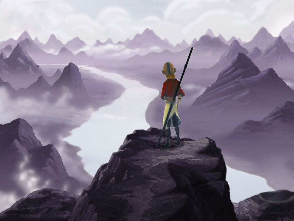Wallpaper Anime, Avatar The Last Airbender, Mountain