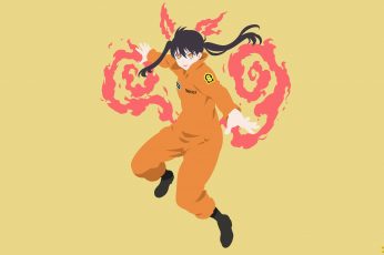 Wallpaper Anime, Fire Force, Tamaki Kotatsu