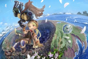 Wallpaper Anime, Made In Abyss, Regu Made In Abyss, Riko