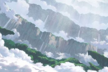 Wallpaper Clouds, Made In Abyss, Anime