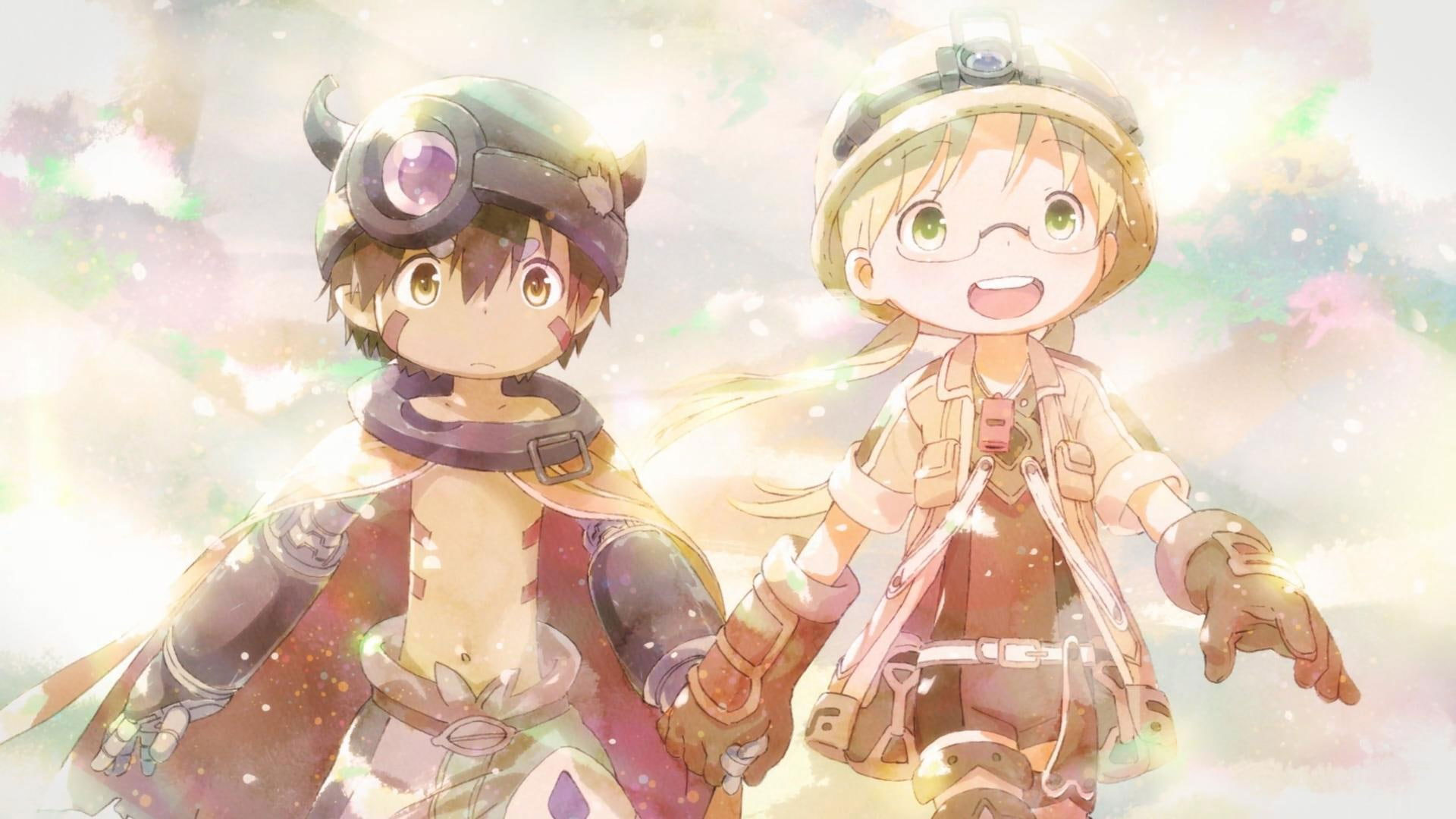 Wallpaper Made In Abyss, Regu Made In Abyss, Riko Made