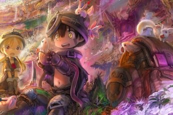 Wallpaper Made In Abyss, Riko Made In Abyss, Regu Made