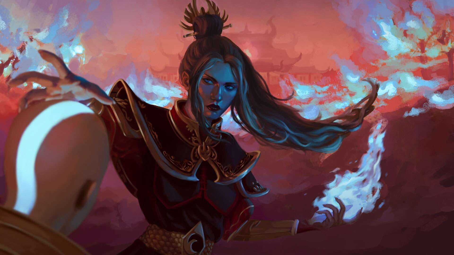 Wallpaper Princess Azula, Avatar The Last Airbender