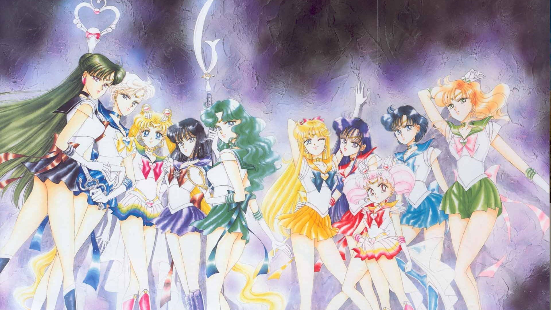Wallpaper Sailor Moon, Multi Colored, Representation, Art