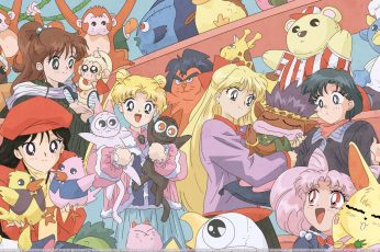 Wallpaper Sailor Moon, Primate, Mammal, People, Animal