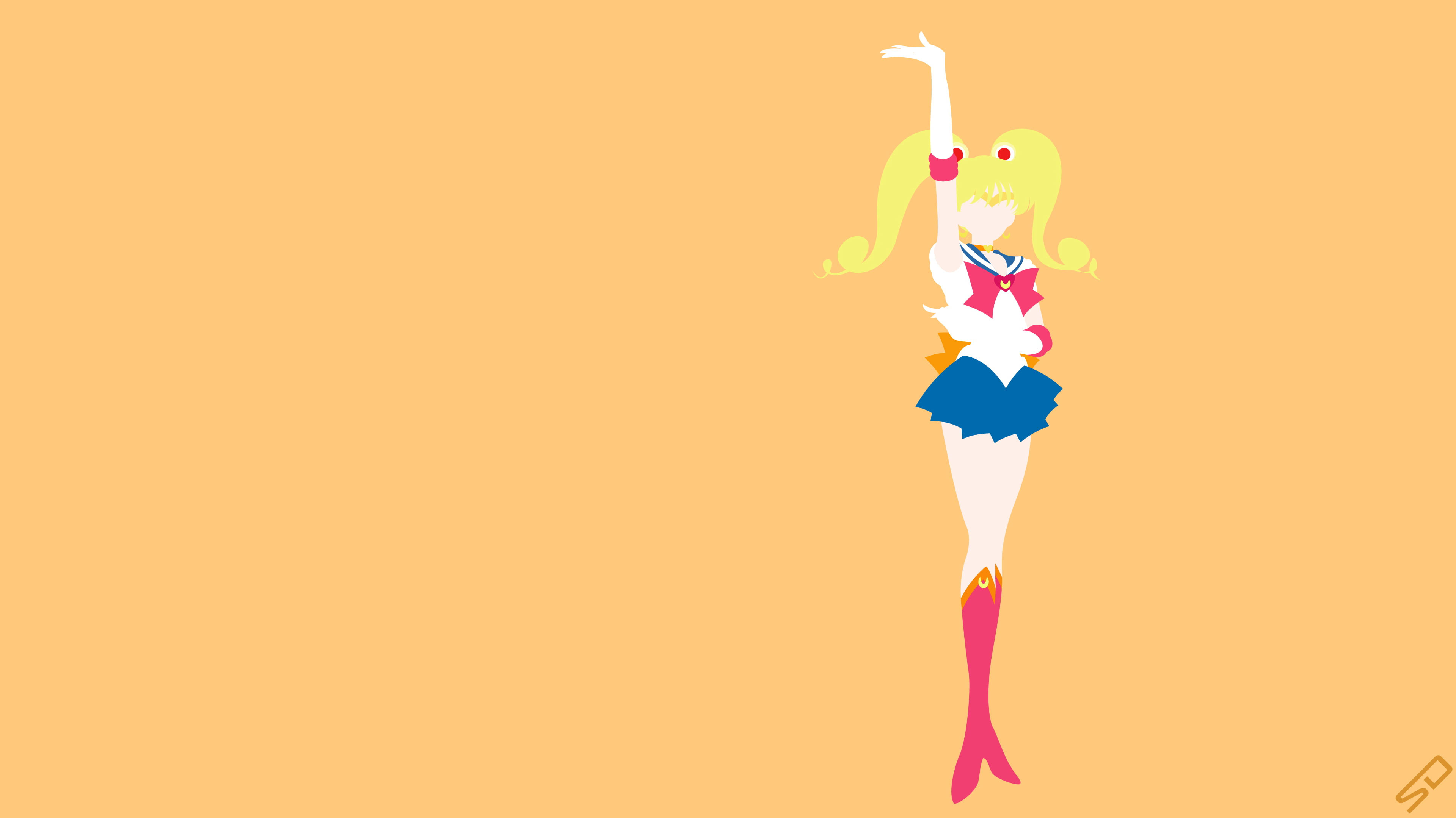 Wallpaper Sailor Moon, Sailor Venus, Sailor Moon, Anime