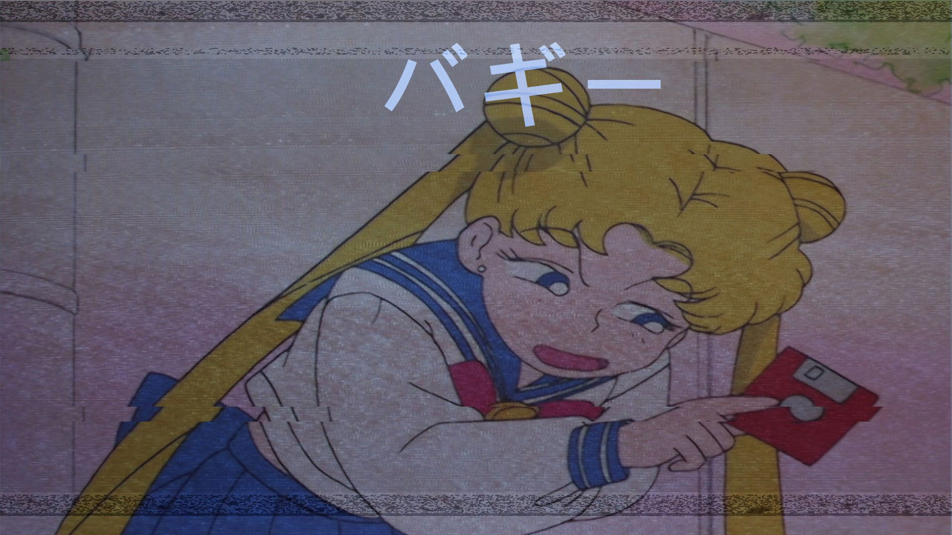Wallpaper Vaporwave, Anime Girls, Sailor Moon, Tsukino Usagi