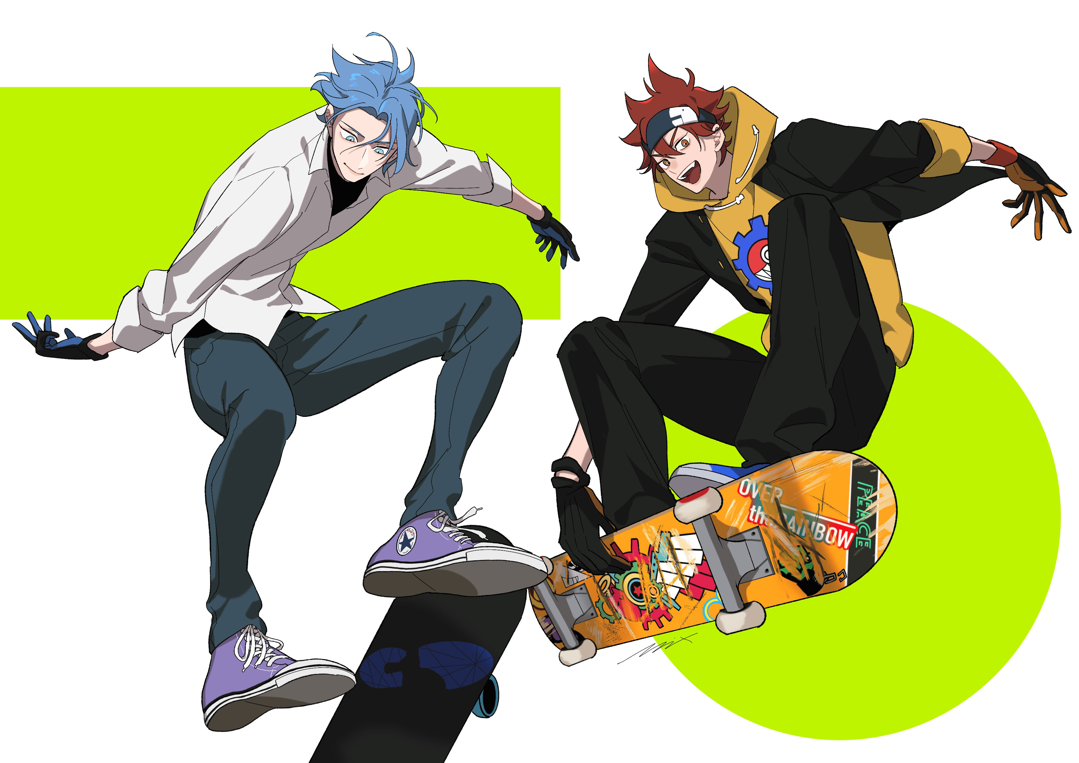 Sk8 The Infinity Wallpaper, Skate the infinity, Sk8 The Infinity, Anime