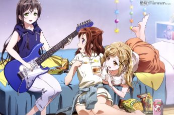 Wallpaper Anime, Bang Dream, Arisa Ichigaya